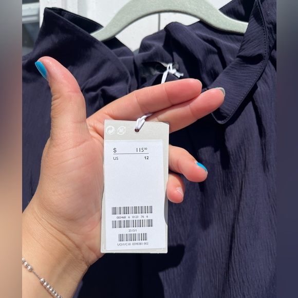 COS Ruffle Neck Shift Dress NWT - Picture 4 of 13